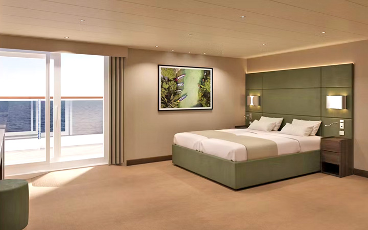 Cabina Cabina Yacht club deluxe con balcone