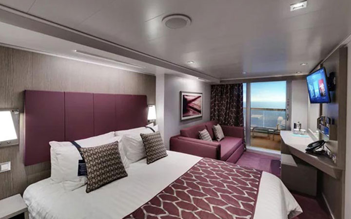 Cabina Cabina con balcone