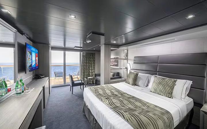 Cabina Cabina Yacht club deluxe con balcone