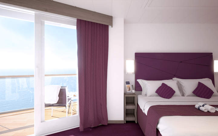 Cabina Cabina con balcone