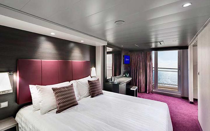 Cabina Cabina con balcone