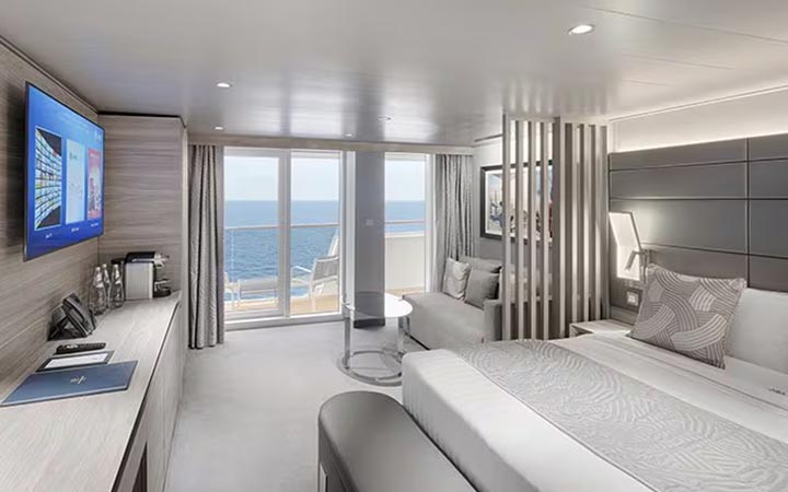 Cabina Cabina Yacht club deluxe con balcone
