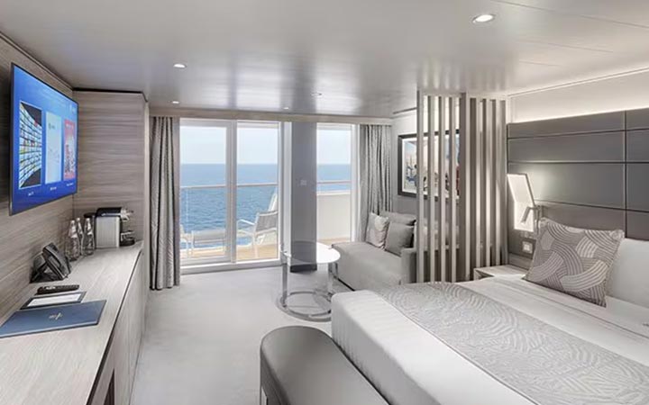 Cabina Cabina Yacht club deluxe con balcone