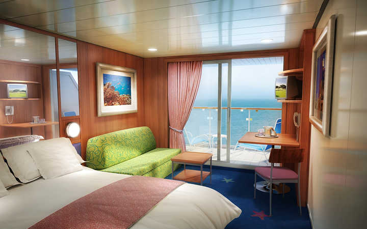 Cabina Cabina con balcone