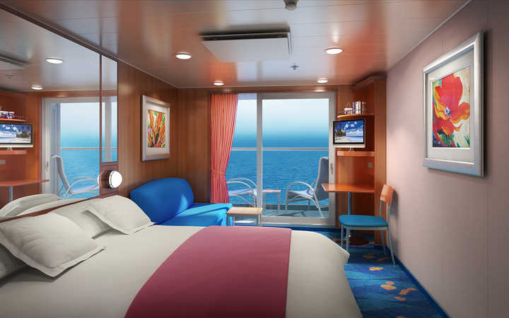 Cabina Cabina con balcone