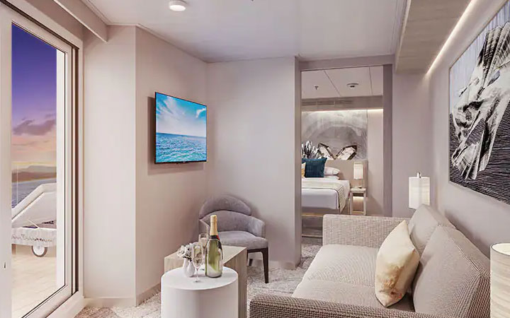 Cabina Cabina con balcone
