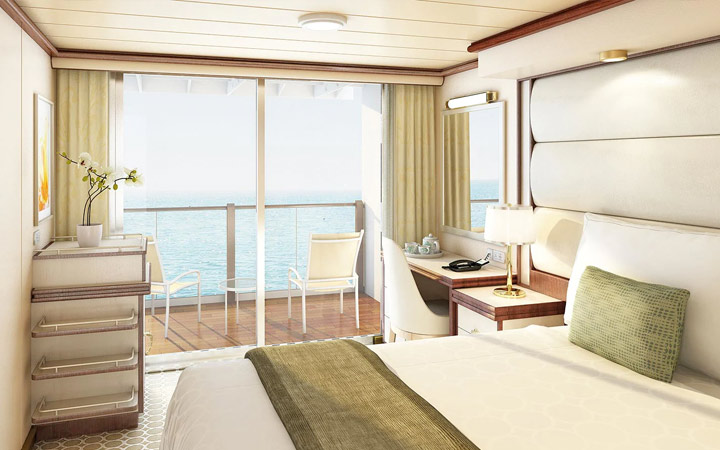Cabina Cabina con balcone