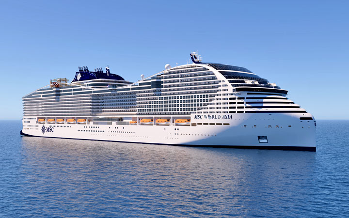 Nave MSC World Asia