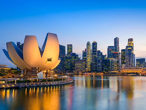 Singapore, Filippine, Cina 