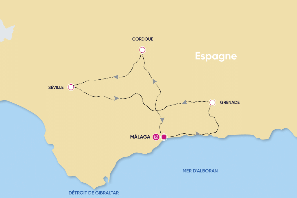 Autotour AUTOTOUR MA BELLE ANDALOUSE 4* Andalousie Malaga