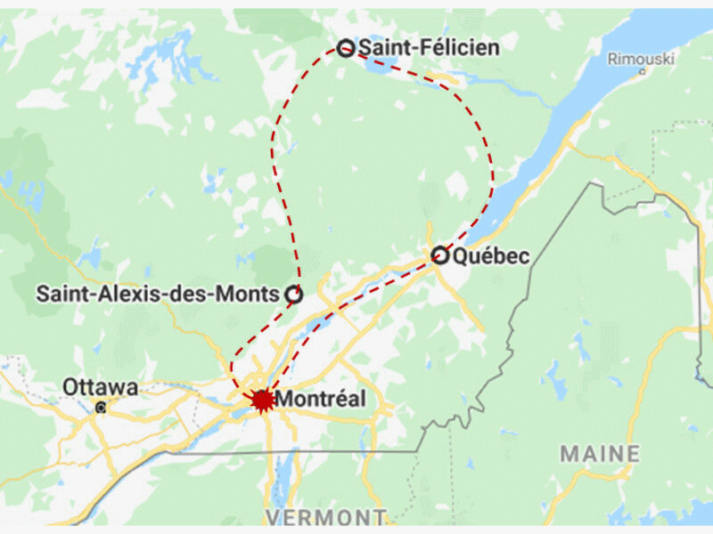 Autotour AUTOTOUR CLASSIC QUEBEC Canada Montreal