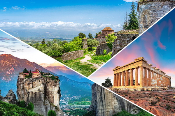 Grece : Autotour Grèce classique