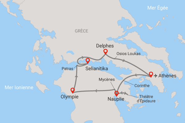 Autotour AUTOTOUR GRECE ANTIQUE 3* Grece Athenes