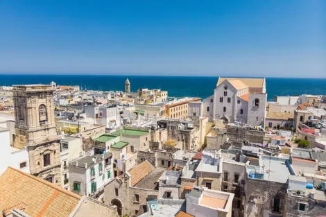 vol+hotel Autotour Balade sur les routes sauvages des Pouilles, arrivée Brindisi 4* Italie Brindisi