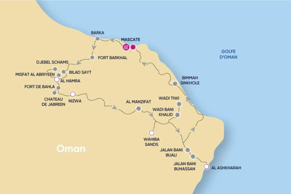 Autotour AUTOTOUR AU PAYS DE SINDBAB SULTANAT D'OMAN

 Oman Muscate