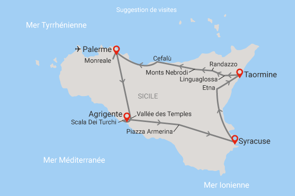 Autotour Autotour Balade Sicilienne en arrivée Palerme 4* Sicile et Italie du Sud Palerme