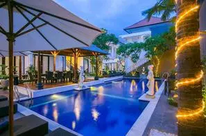 Bali-Denpasar, Hôtel The Diana Suite Tuban