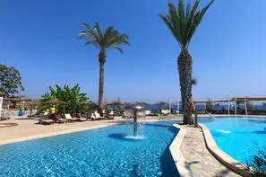 Chypre-Larnaca, Hôtel Malama Beach Holiday Village 4*