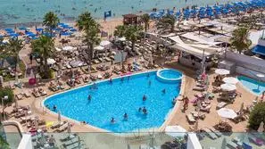 Chypre-Larnaca, Hôtel Vrissaki Beach Hotel