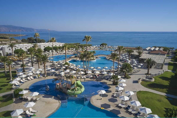 Crète : Circuit Echappée Crétoise depuis le Club Héliades Atlantica Ocean Beach Resort - Arrivée La Chanée