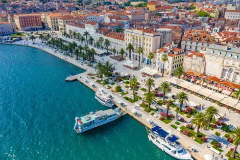 vol+hotel Circuit De Split à Kotor, patrimoine des Balkans Croatie Split