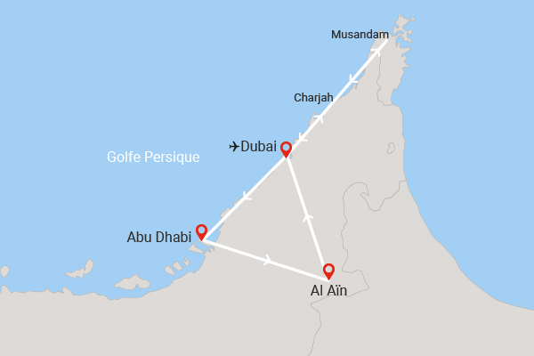 Circuit Trésors des Emirats 4* Dubai et les Emirats Dubai