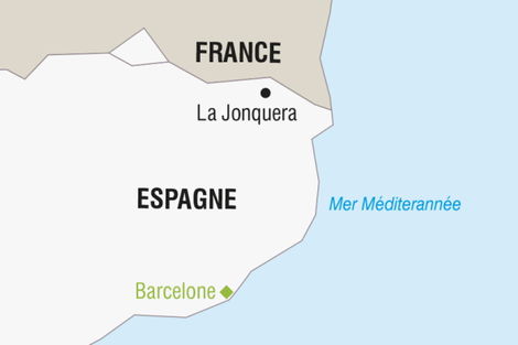 Geographie - Circuit Barcelone - Départ Sud Barcelone Espagne
