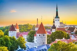 Estonie-Tallinn, Circuit Découverte des Pays Baltes
