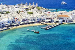 Grece-Athenes, Circuit Les Cyclades : Paros, Mykonos, Delos et Naxos