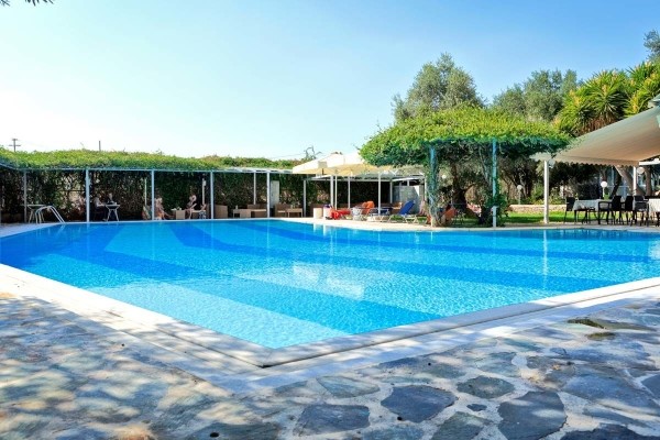 piscine - ECHAPPEE DEPUIS LA REGION DE CORINTHE DEPUIS L'HOTEL MIRAMARE ERETRIA