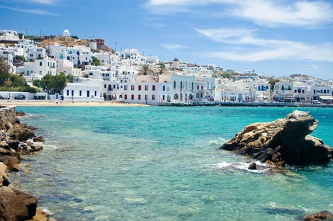 Ville - Combiné 2 îles : Mykonos - Santorin en 8 jours 2* Mykonos Grece