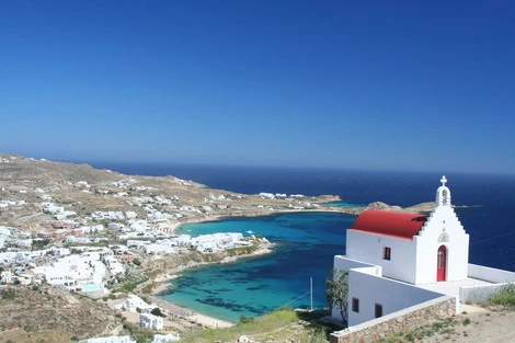 Ville - Combiné 3 îles Mykonos - Paros - Santorin en 15 jours 3* Mykonos Grece