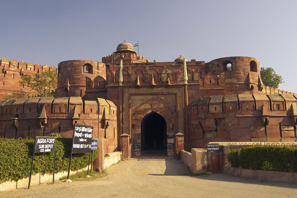 Delhi fort rouge