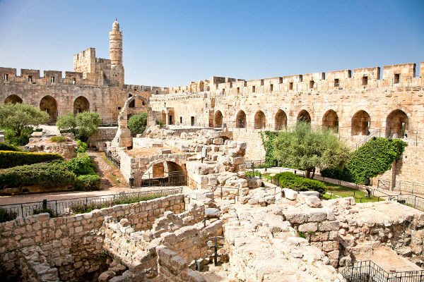 Ruine de la tour de David
