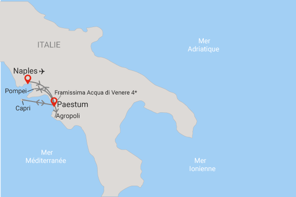 Circuit Découverte de Campanie au Framissima Acqua Di Venere 4* Italie Naples