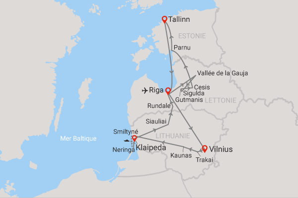 Circuit Merveilleux et secrets pays baltes 4* sup Lettonie Riga