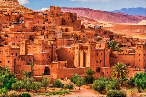 Maroc : Combiné circuit et hôtel Coralia Le Sud Marocain en 4x4 & Extension Club Eldorador Kenzi Agdal Medina