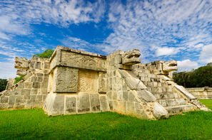Mexique-Cancun, Beautés mayas et plage des caraïbes