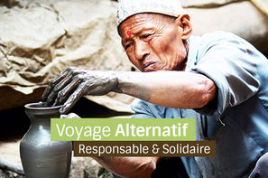 Nepal-Kathmandou, Circuit Nepal solidaire en terre Hymalayenne