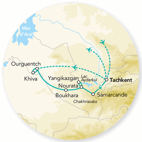 Circuit SPLENDEURS D’OUZBÉKISTAN Ouzbekistan Ourguentch