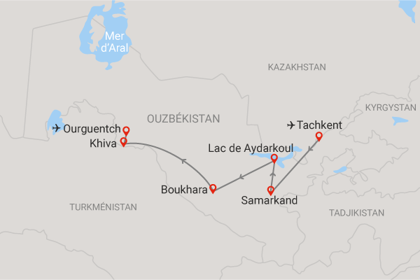 Circuit Merveilles de l'Ouzbékistan 3* Ouzbekistan Tashkent
