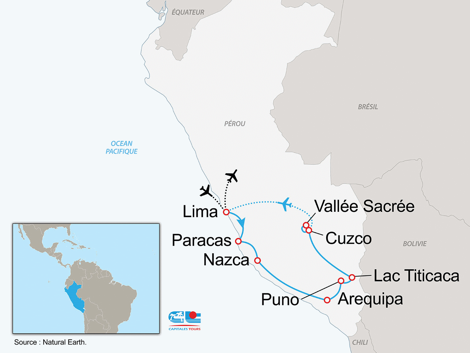 Circuit LES INCONTOURNABLES DU PEROU Perou Lima