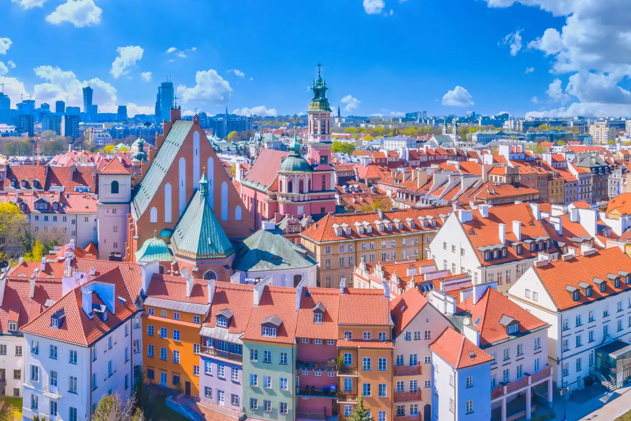 Pologne : Circuit Voyage en liberté, escapade en train de Varsovie à Cracovie