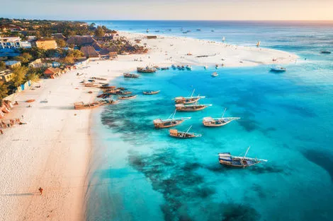 Circuit Charmes de Zanzibar et plage du Jumbo 4* (Jumbo Reef & Beach/vol de nuit) Tanzanie Zanzibar