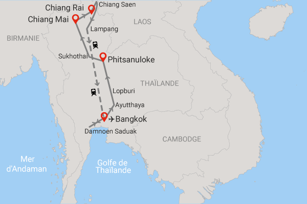 Circuit Essentiels de la Thailande 3*  Thailande Bangkok