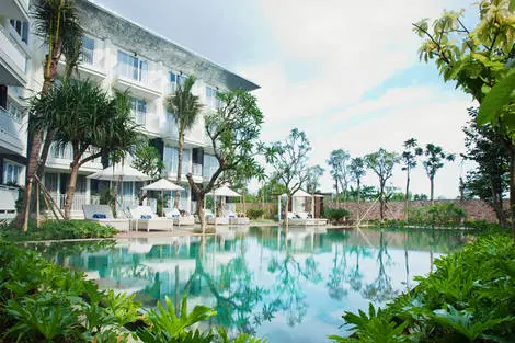 piscine - Jardin d'Eden + extension Fontana Hotel 