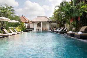 Bali-Denpasar, Combiné hôtels Ubud Village + Lembongan Beach + Prime Plaza Hotel Sanur