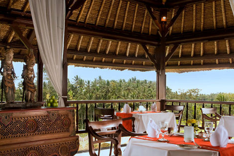 Restaurant - Combiné hôtels - Balnéaire au Prama Sanur Beach 4* sup + Kamandalu Ubud 5* Denpasar Bali