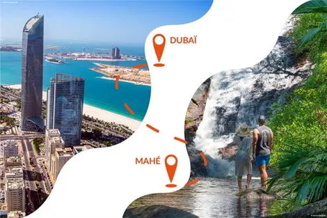 Dubai et les Emirats : Combiné hôtels Dubai + Seychelles - Riu Dubai 4* + Carana Beach