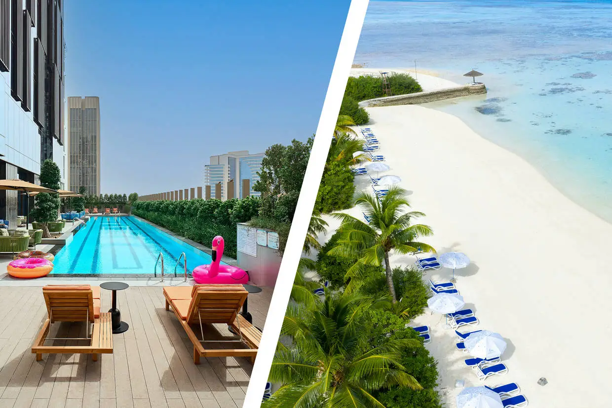 Dubai et les Emirats : Séjour 2 en 1 : Dubaï et Maldives, Fram Sélection Barceló Business Bay et Framissima Evasion Canareef Resort